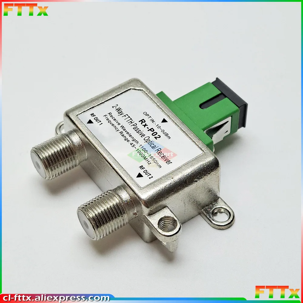 

10Pcs 2 Way Power Optic Splitter And CATV Splitter 2 CATV Main Digital TV Splitter For Antenna