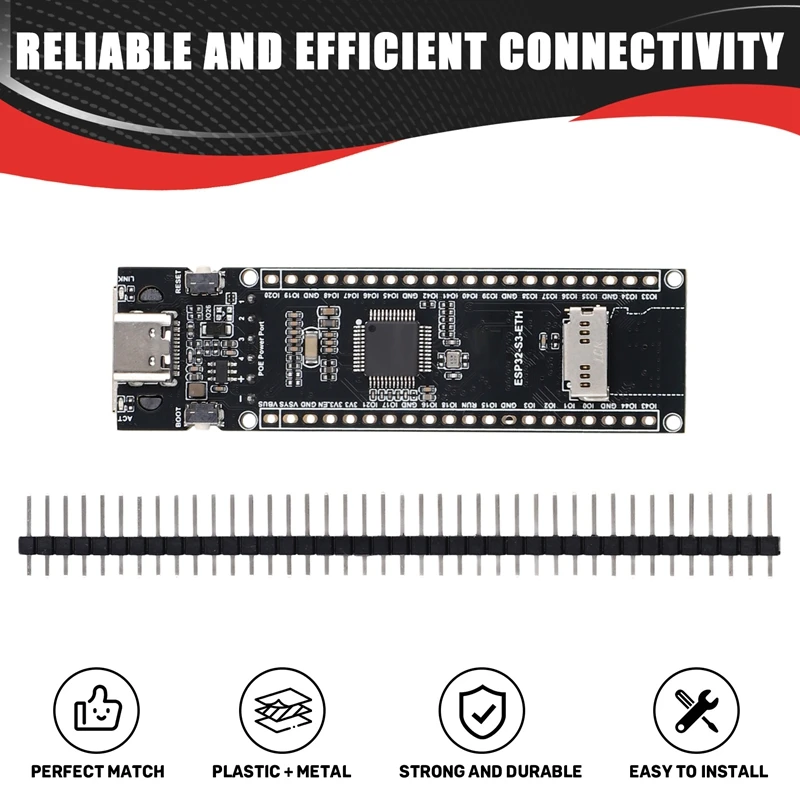 ESP32-S3 ETH Cam Ethernet Development Board Supports Wi-Fi, Bluetooth And Ethernet Communications For Raspberry Pi Pico