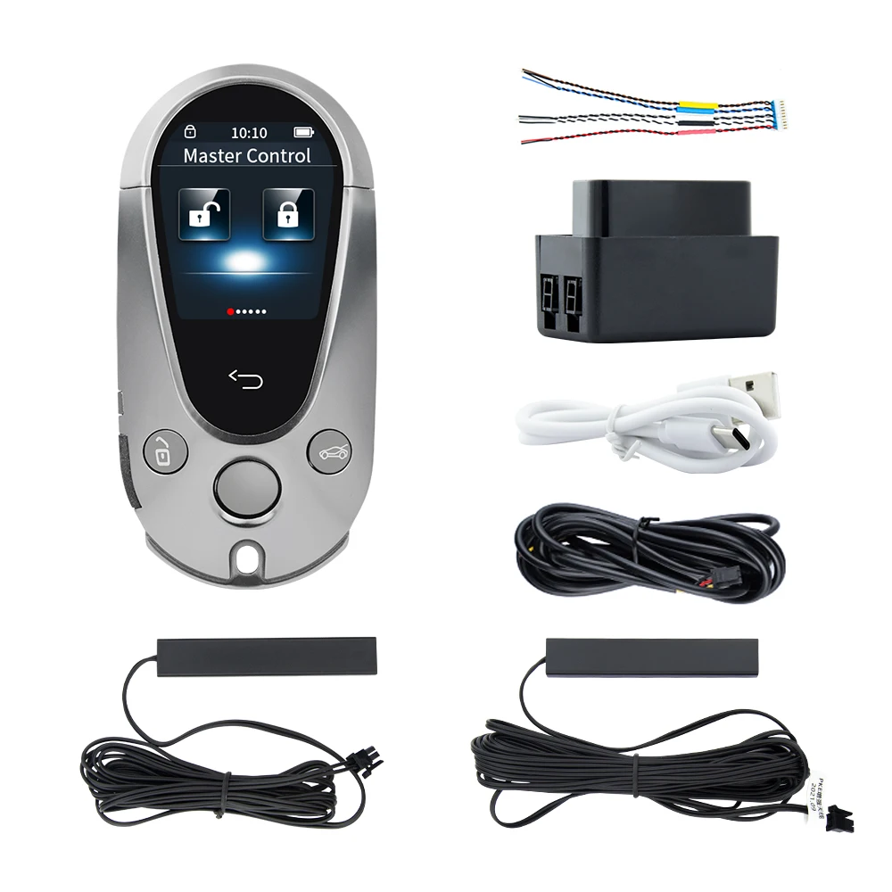 Universal New K700 Keyless Entry Touch For Mercedes-Benz Smart LCD Key Comfort Access System For All Cars With Engine Start Stop