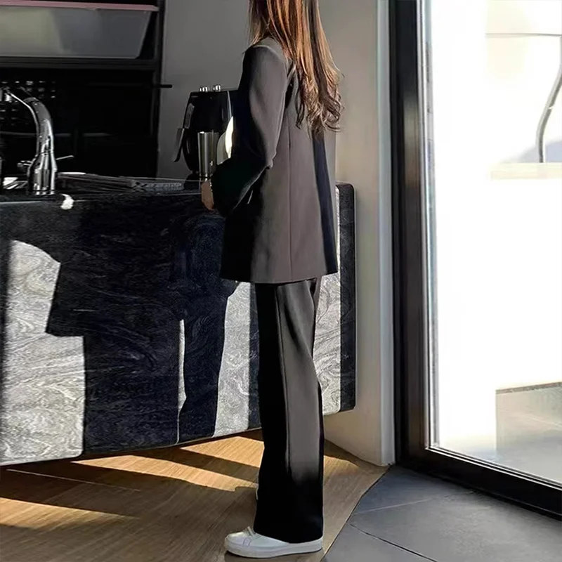 Blazer Youthful Woman Clothes Pastoral Single-Row Buttoned-Up Dark Feeling Polka Dot Hanging College Sequined Comfortable Clothe