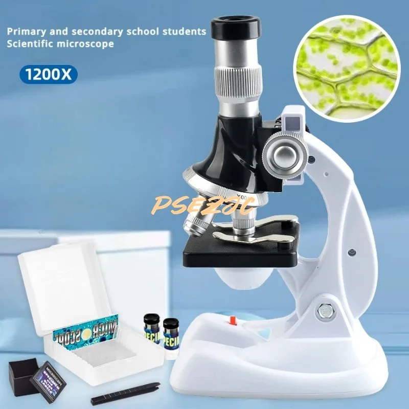 1200x Microscope Science Teaching Alpinia Oxyphylla Scientific Biology Experimental Equipment