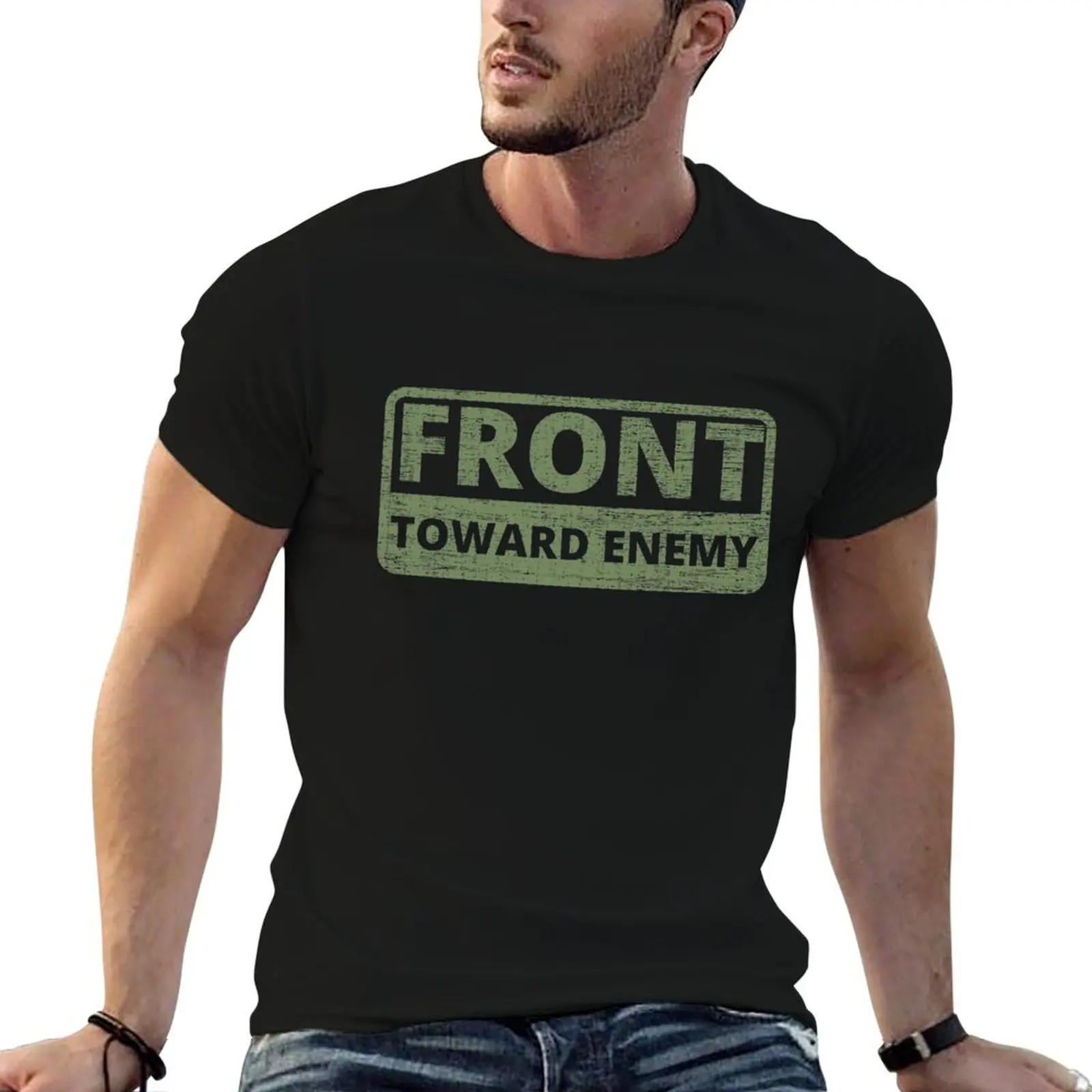 

Front Toward Enemy T-Shirt t shirt man plain funny t shirts man T-Shirt