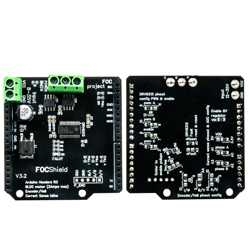 Makerbase MKS SimpleFOC Shield V2.0.4 간단한 브러시리스 FOC 컨트롤러