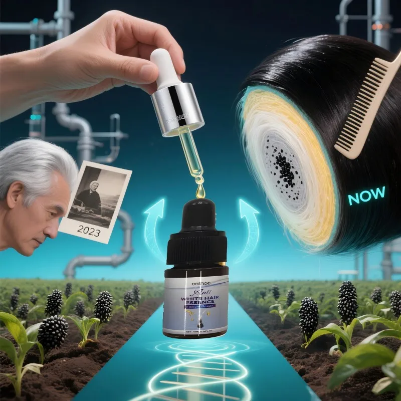 

Grey Coverage Bar Shampoo Repair Gray Natural Anti-Grey Hair Essence Serum Smoothing Nourishing Dandruff Natural Darkening Soap