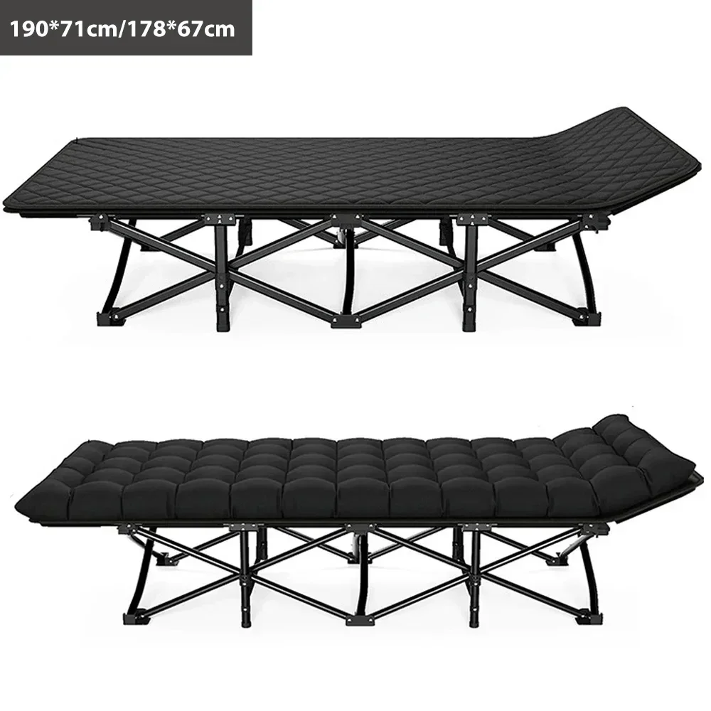 

Multifunctional Folding Bed Office Lunch Break Single Nap Simple Portable Camp Travel Bed Recliner Home Nursing Beds