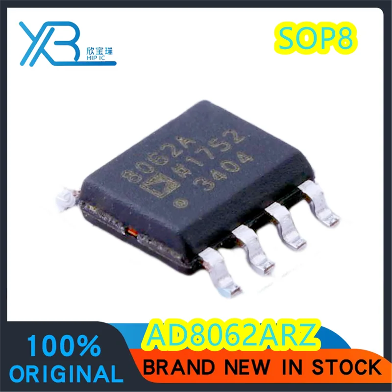 (1/20 pieces) AD8062ARZ Voltage Feedback Operational Amplifier 8062A Package SOP-8 100% Original AD8062AR Fast delivery