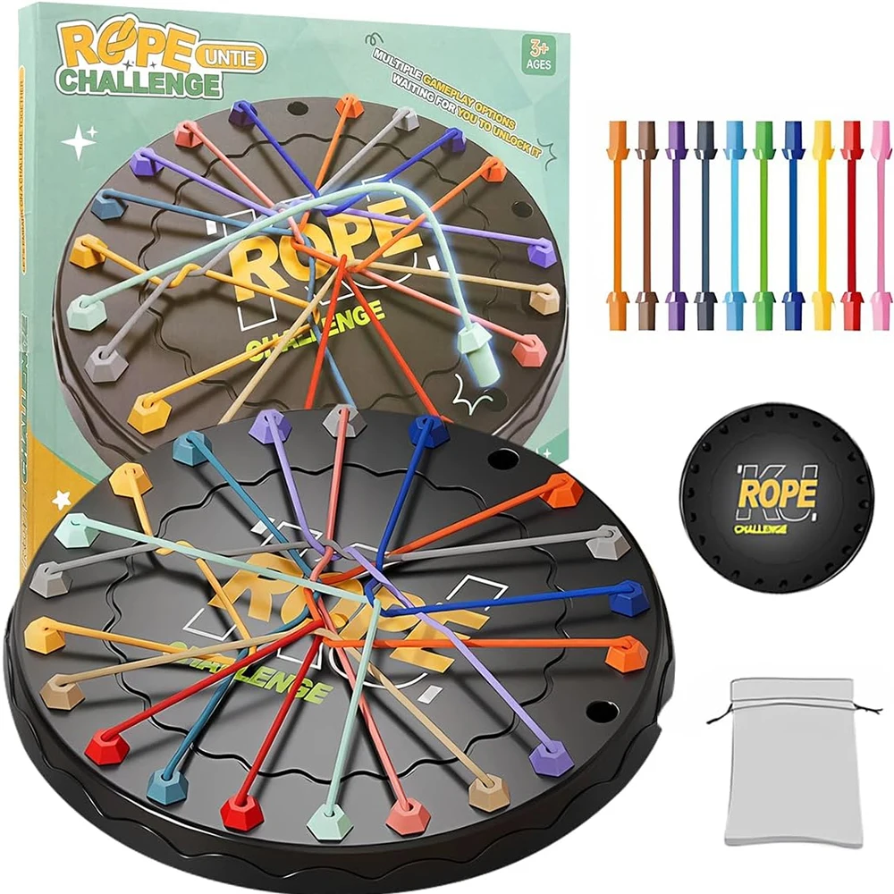 VUUV New Rope Breaking Battle Challenge Puzzle Toy Knot Toy Children's Rope Decoding Game Logic Training