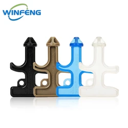 4Pcs Selbstverteidigung Waffen Nylon Selbstverteidigung Stinger Duron Bohrer Sicherheit Schutz Werkzeug Schlüssel Kette Selbstverteidigung Bohrer