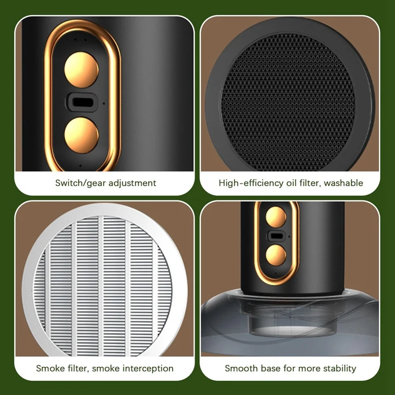 Smoke Filter Indoor Range Hood Accessories, Smoke Purifier Filter, Filter Cotton-AT64