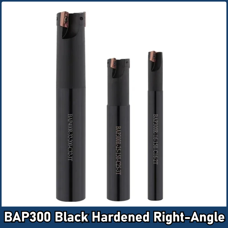 

BAP300R BAP300 Black Hardened Right-Angle Milling Cutter Shoulder Holder 20-30mm 20 21 22 25 30 CNC Shank APMT1135 Inserts