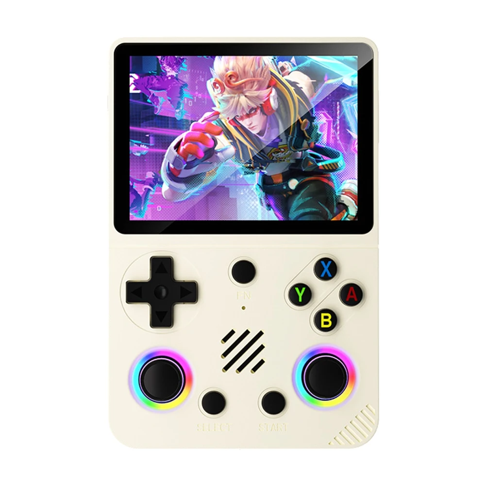 New Arrival Portable Nostalgic Mini Arcade Handheld Pro RG36 Open Source Game Console For GBA Color Lights RGB New PSP 64G