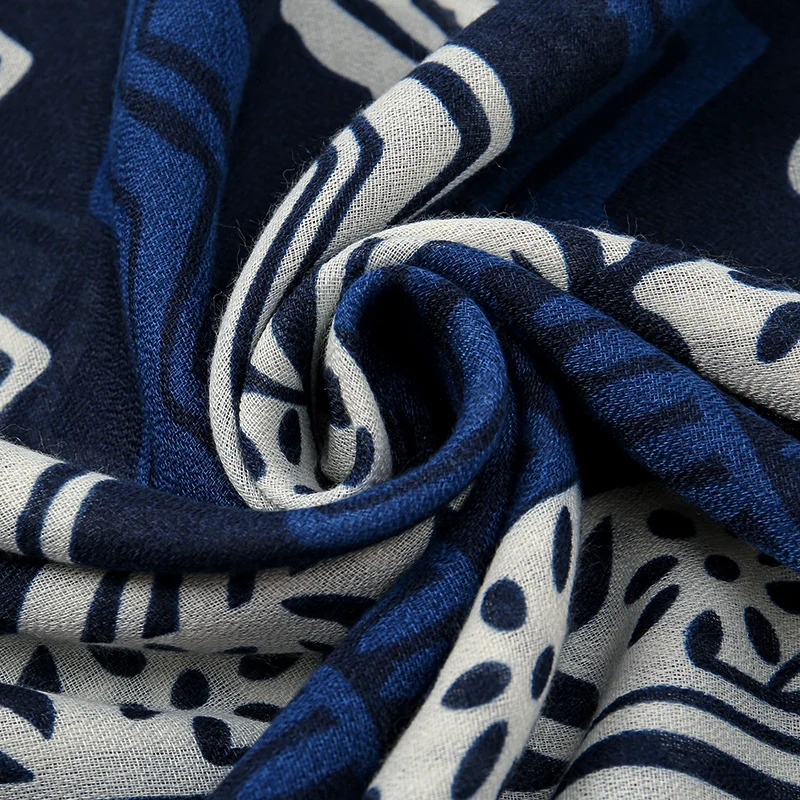 العرقية المطبوعة القطن الحجاب فسكوزي شرابات وشاح للمرأة المسلمة الحجاب شالات سيدة لينة طويلة يلتف Islim عقال عمامة