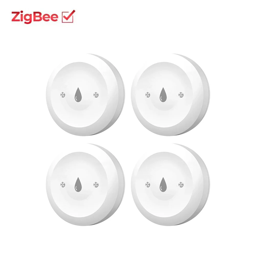 Tuya Zigbee 2mqtt Wasser Immersion Sensor Smart Life Leckage Sensor Wasser Verknüpfung Alarm App Fern Überwachung Wasser Leck Detektor