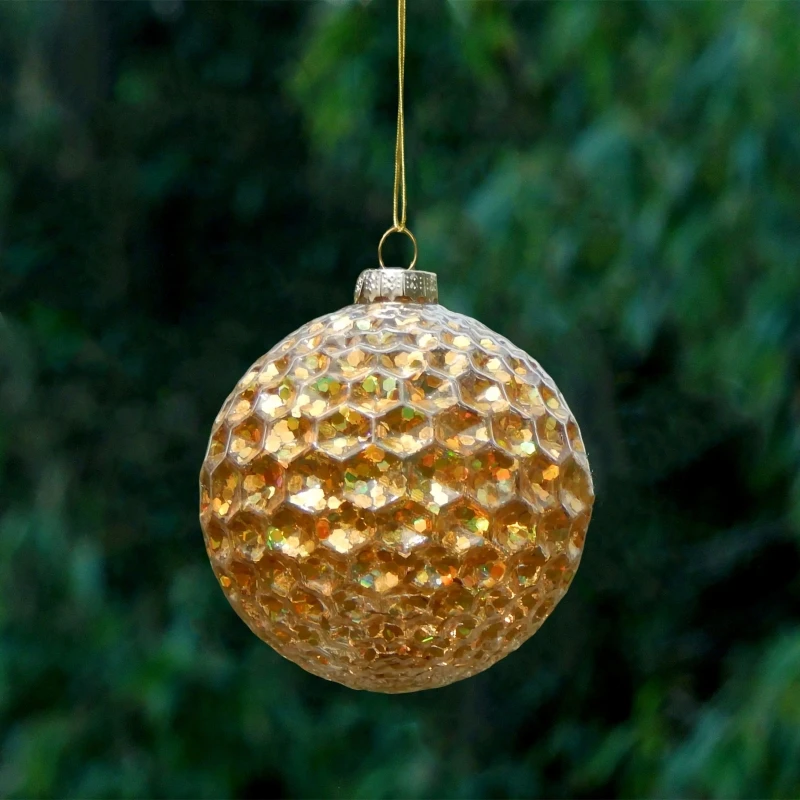 Free Shipping 8pcs/pack Diameter=8cm Handmade Different Design Glass Ball Pendant Home Decoration Christmas Tree Hanging Globe