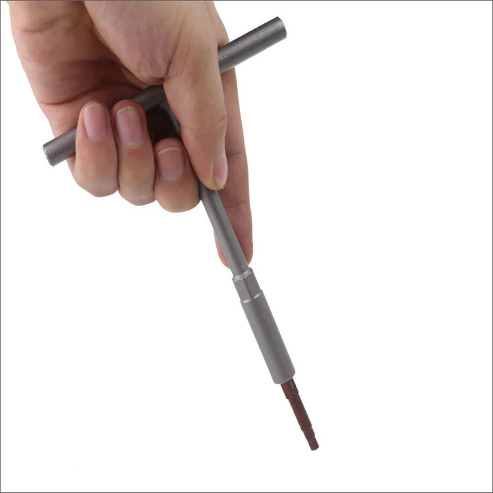 

External Hexagonal Wrench T-Shaped Motorcycle Maintenance Wrench Tool Socket Screwdriver 6.3MM Rod With Magnetic