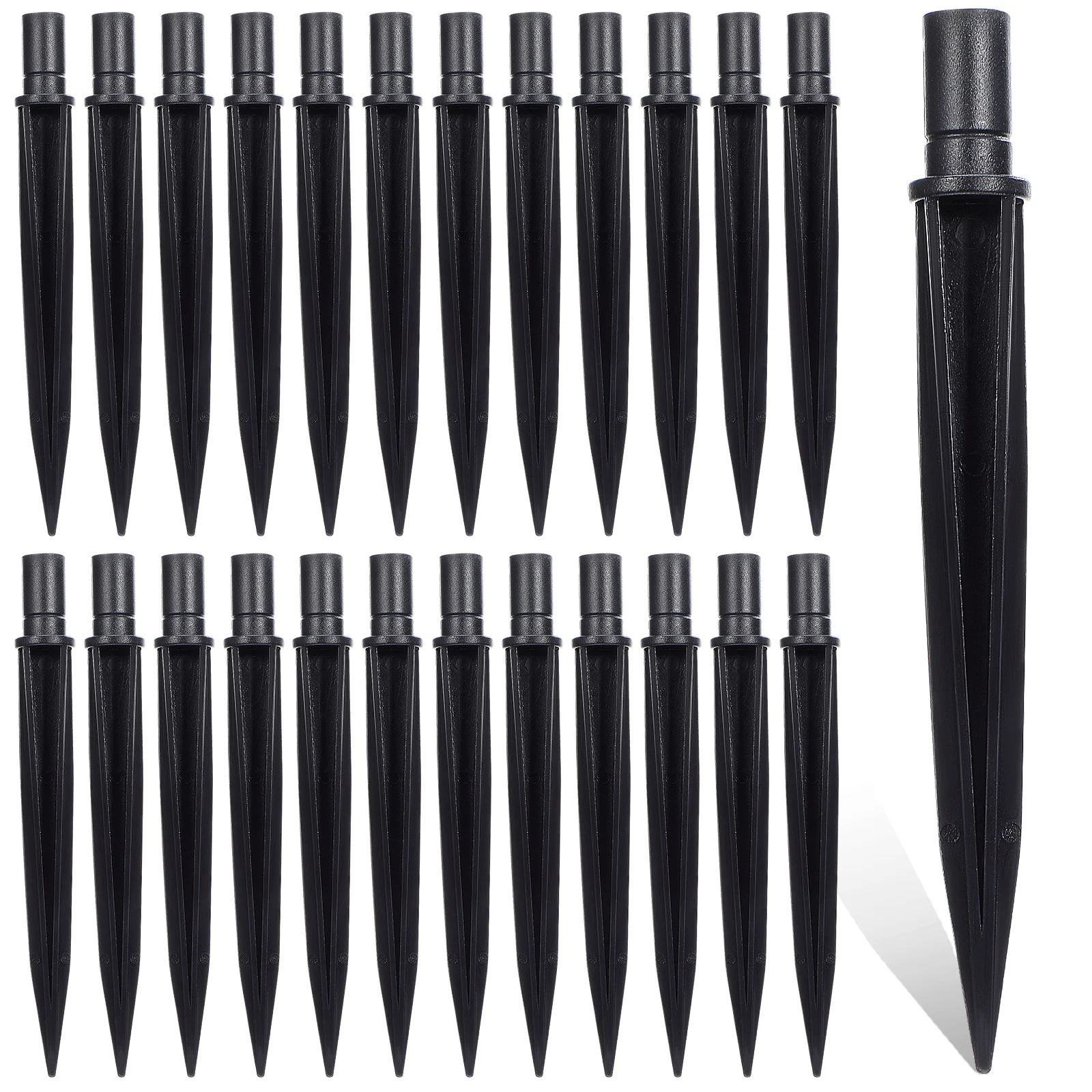 

25Pcs Garden Light Spikes Fine Workmanship Lightweight Durable Practical Outdoor Pathway Lighting Accessories Spike for Garden