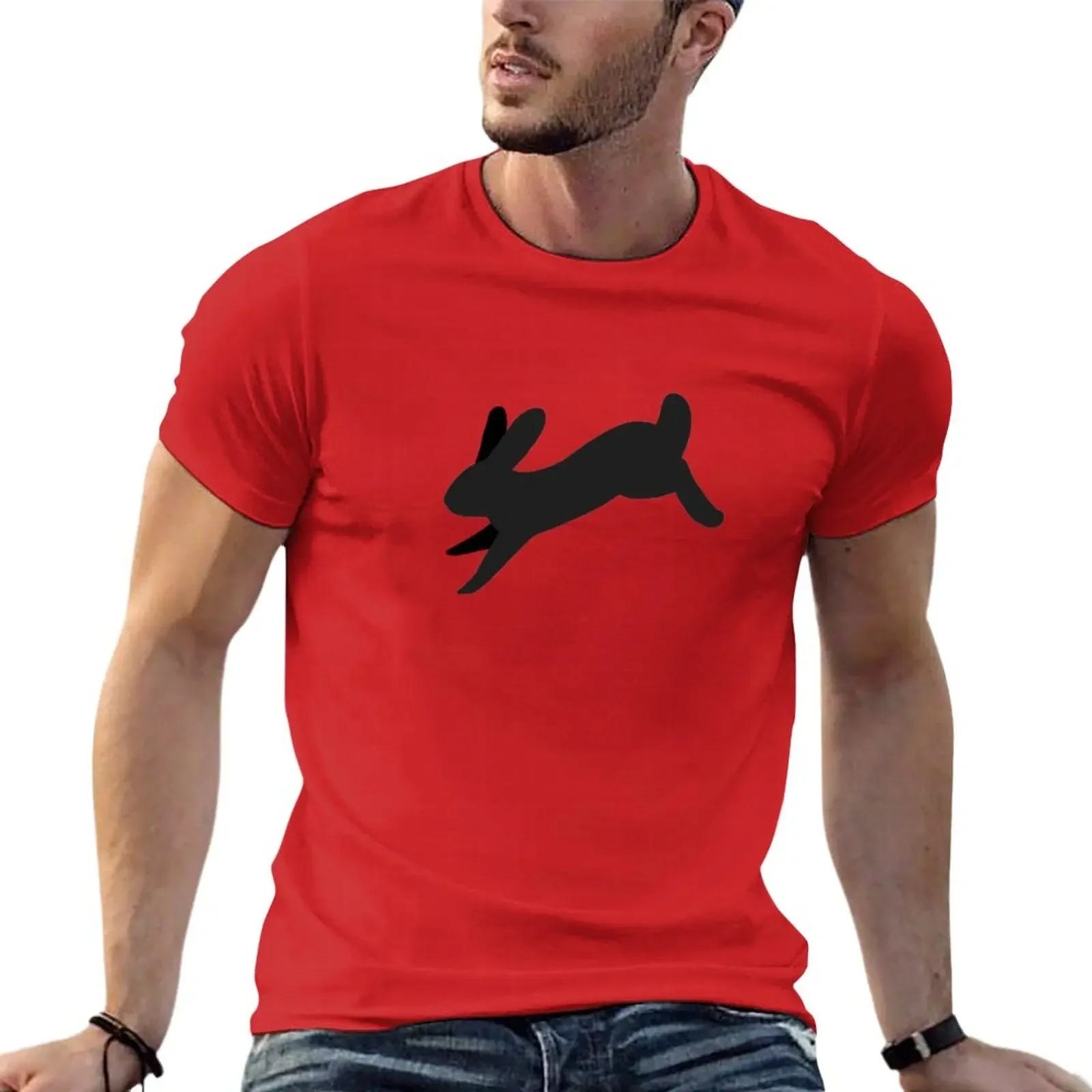 

New Bunny Emblem T-Shirt plus sizes shirts graphic tees tops custom t shirt t shirt men