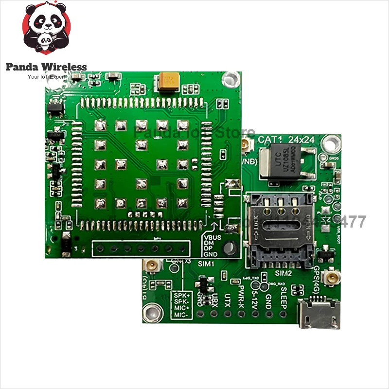 SIMcom A7672E-LASE 4G CAT1 Core Board A7672E-LASE Development Board TTL Serial Port,support Data+voice 1pcs