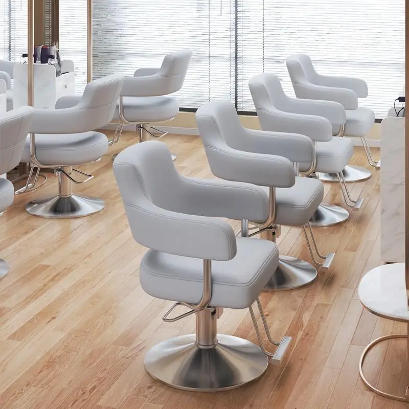 

Hairdressing Bar Shop Barber Chairs Tattoo Professional Chairs Pedicure Nail Kitchen Counter Stools Beauty 네일의자 Furniture AA