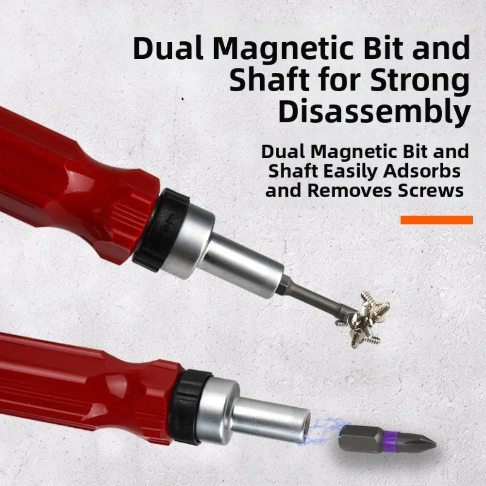 23-In-1 Magnetic Screwdriver Set With Bidirectional Ratchet Magnetic Multi Batch Head Household Multifunctional Tool Combination