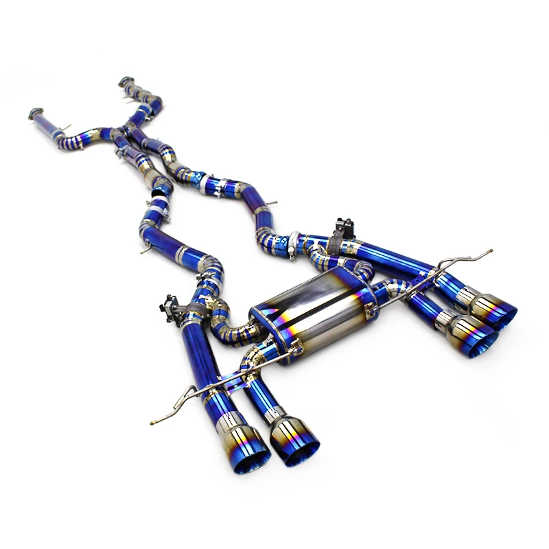 

Custom Performance Valve Catback Muffler For BMW M2 G87 2023-2024 Titanium Pipes Sport Car Exhaust Catback System With OPF