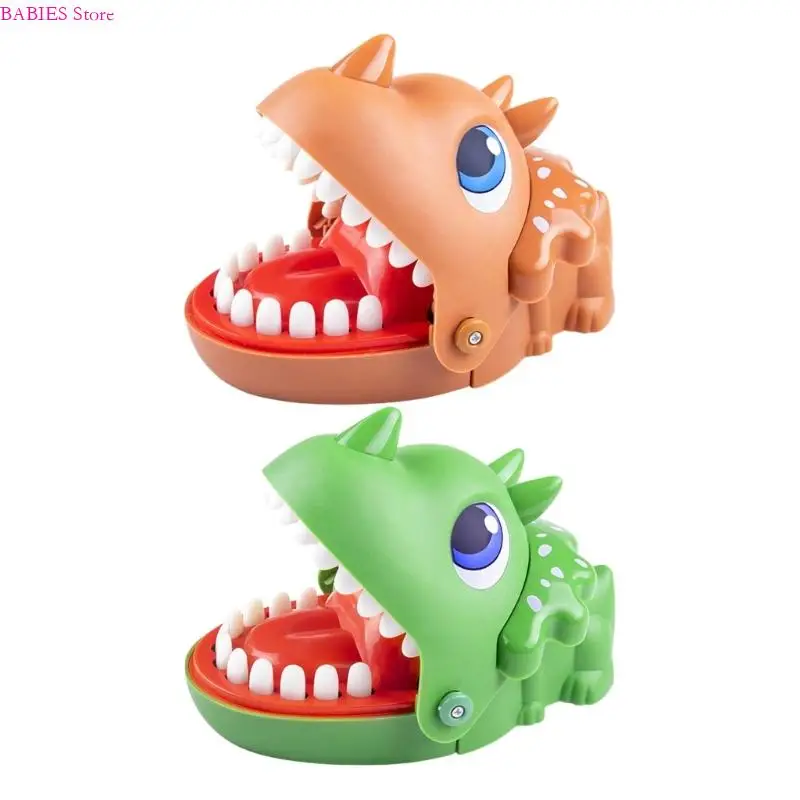 

Dinosaur Finger Biting Prank Toy Interaction Gag Game For Family Party Safe Practical Joke Gift Kids Adult Surprise Fun
