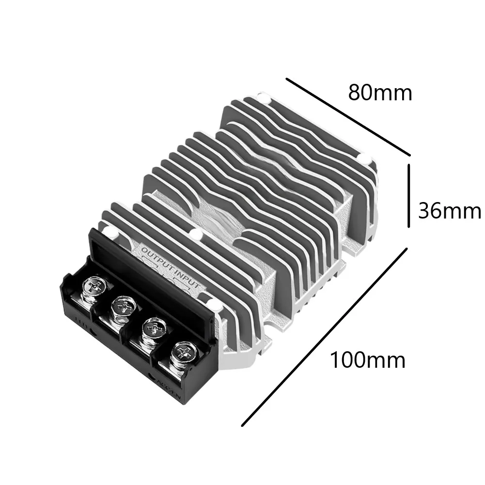 1pc 24V To 13.8V 60A DC-DC Converter Step-down Unit With Over-current Over-temperature Protection For Automotive Applications