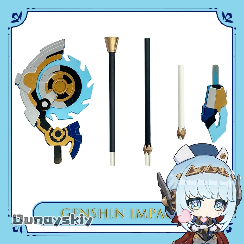 

BGenshin Impact Ineffa Cosplay Weapons Props Model Halloween Christmas Fancy Party Costume Accessories Wig Shoes {NinoNiko Cos}