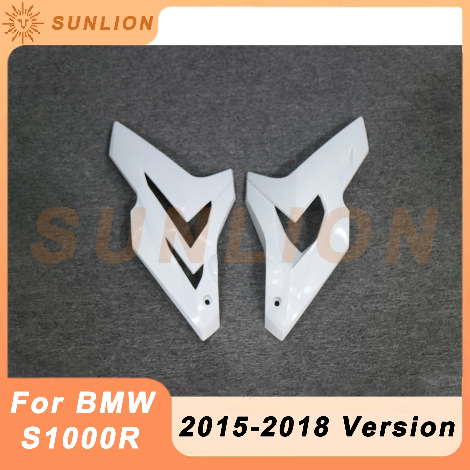 Full Motorcycle Fairing For BMW  S1000R 2014 - 2022 ABS Injection Unpainted / Support Customization