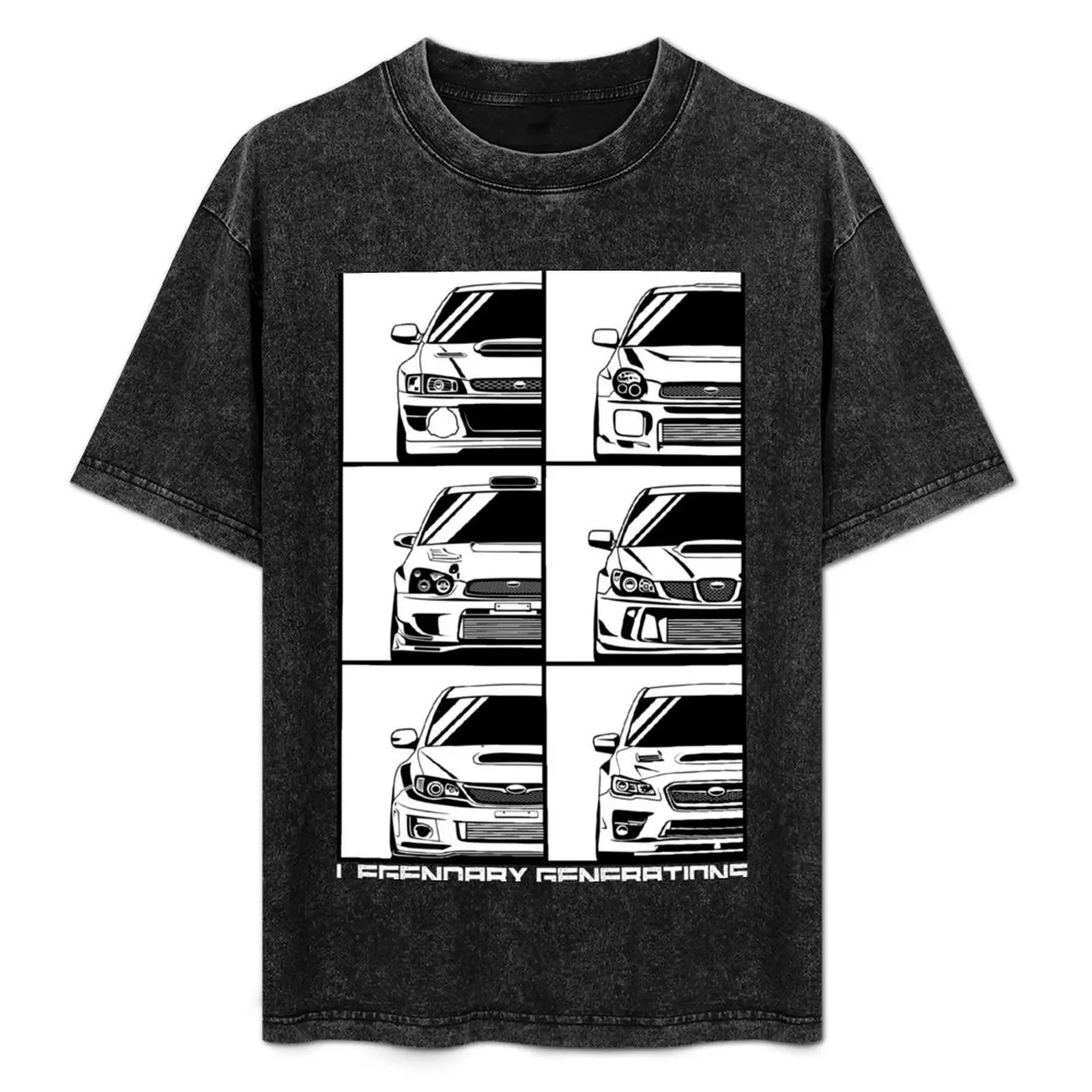 

Impreza Generations T-Shirt Active Sports Short Sleeve Cotton Shirt