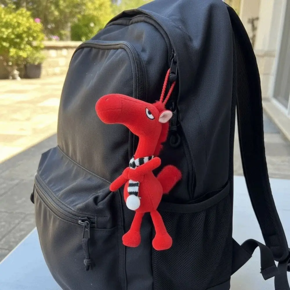 LLavero de caballo de dibujos animados para niños, artesanía de estilo de fantasía, muñeco de peluche de poni, adornos de peluche, caballo de simulación de juguete