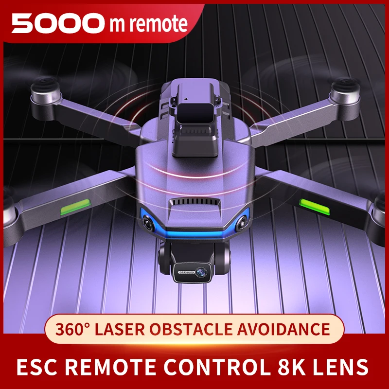 ใหม่ AE3ProMax Rc Drone GPS 4K กล้องคู่ 5G Wif fpV 3 แกน Gimbal Professional เรดาร์หลีกเลี่ยงอุปสรรค quadcopter RC ของเล่นของขวัญ