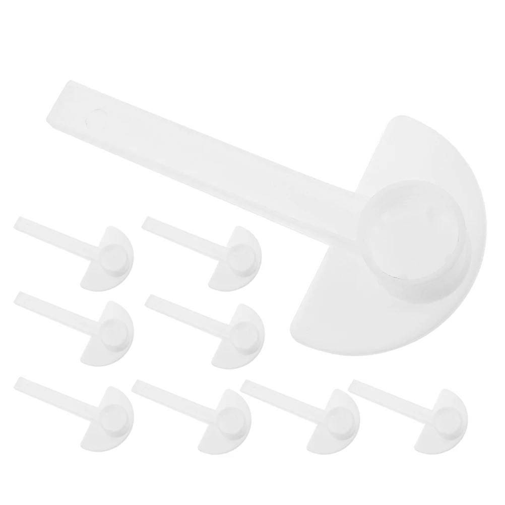 

10 Pcs Beehive Feeding Devices Water Feeders Bottle Nest Door Supplies Plastic Equipment