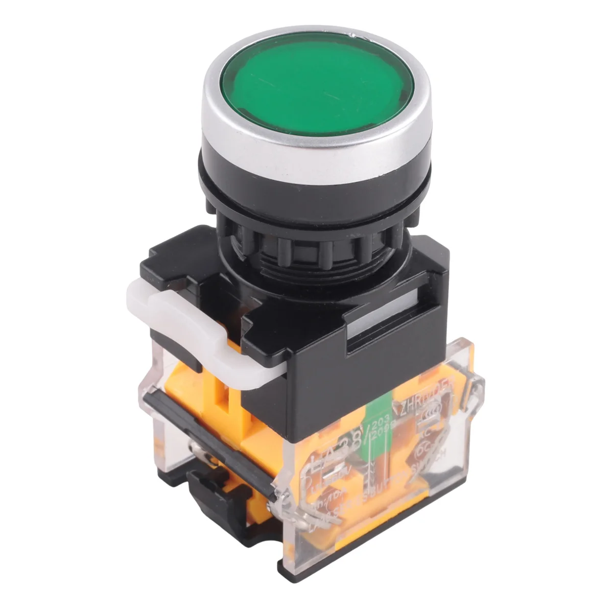 

LA38-11/203 Push Button Momentary Heavy Duty Power Press Switch GreenB84B