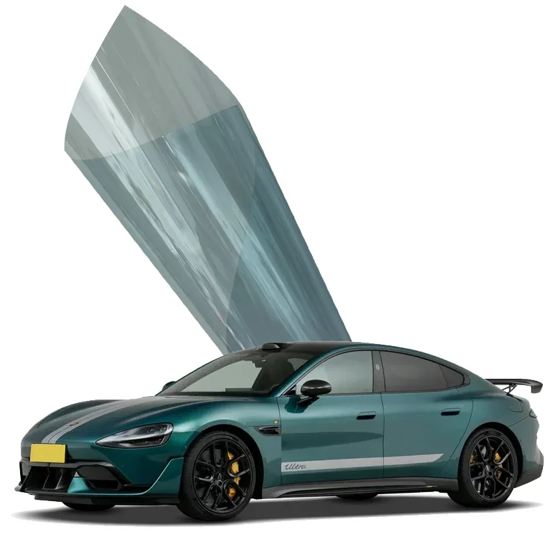 2025 Ir 99 Vlt 75 زجاج نافذة السيارة نانو السيراميك فيلم الشمسية الخصوصية فيلم عزل سوبر واضح عزل شباك الفيلم