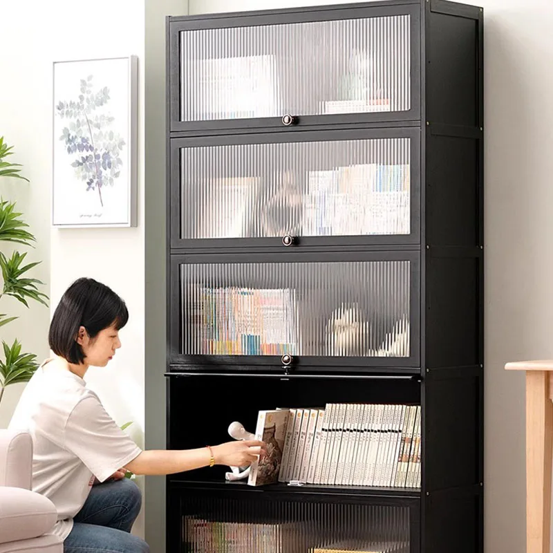 Bookshelf Bedroom Living Room Cabinets Kitchen Storage Console Cabinets Nordic Entryways Meuble De Rangement Modular Furniture