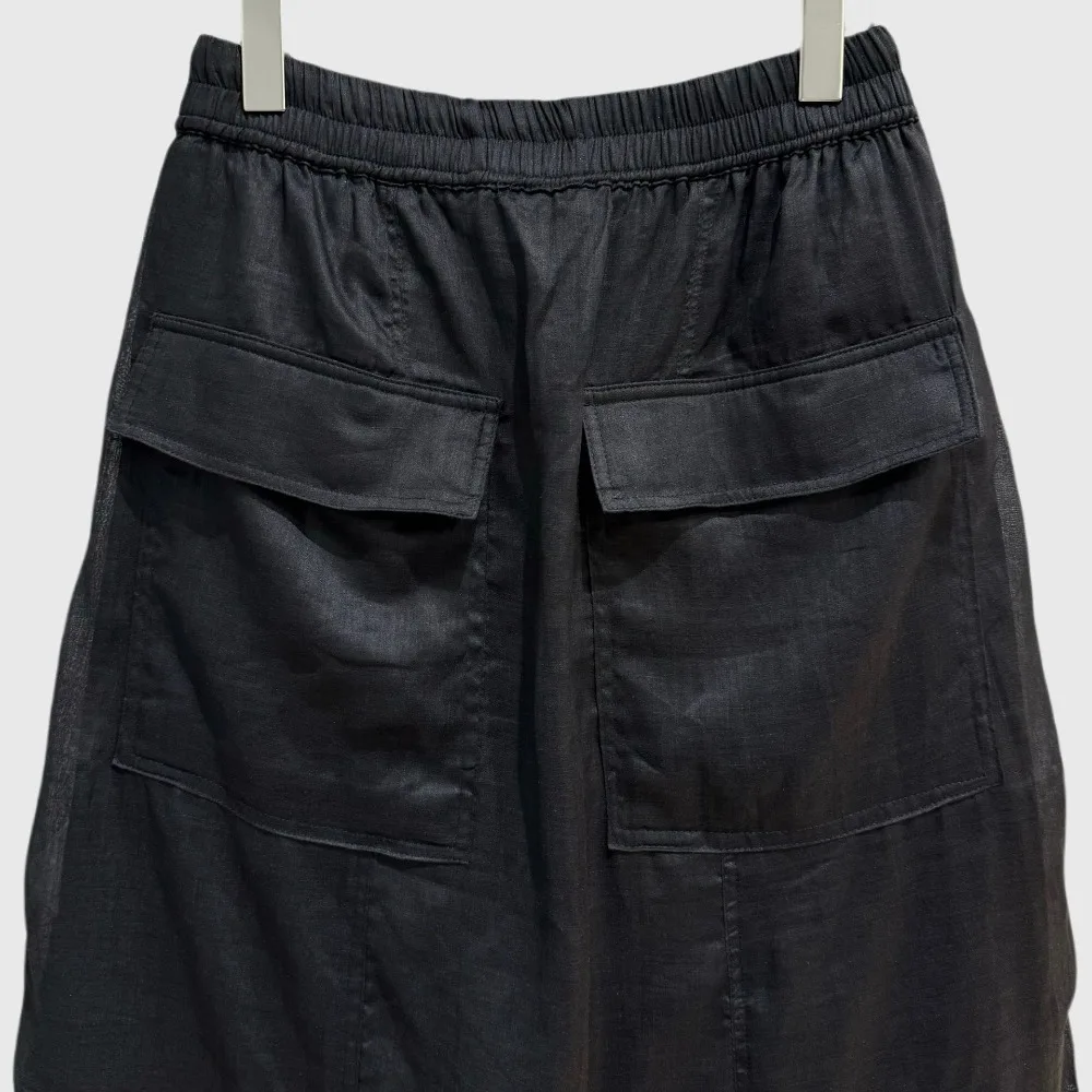 High Street RO Style Shorts Men's New Summer Fashion Double-layer Yarn Breathable Thin Casual Straight Leg Five Quarter Pants