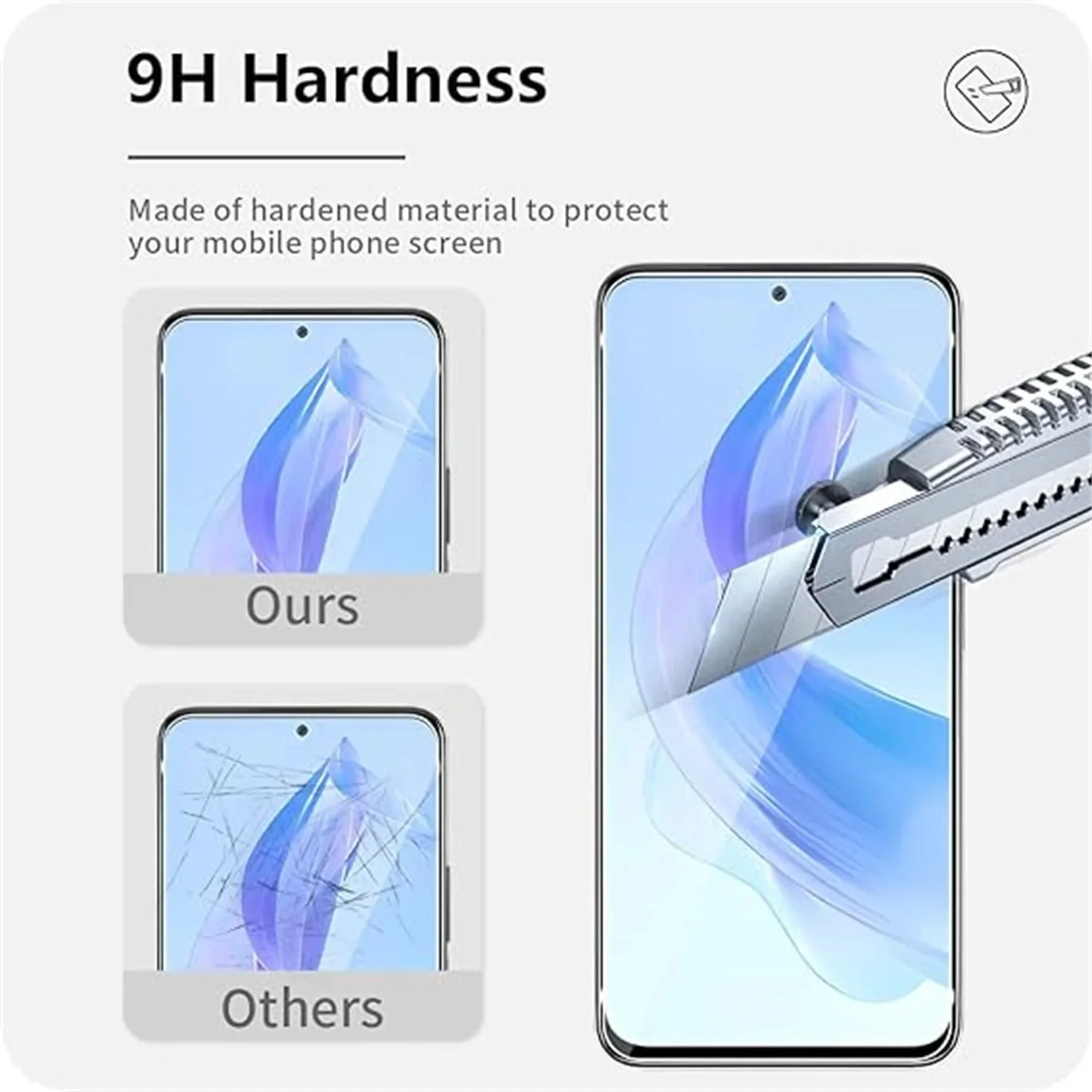 2/4 pezzi di vetro temperato per Honor 90 Lite 5G proteggi schermo Honar 90 Lite Honor90Lite 6.7 pollici pellicole protettive di sicurezza