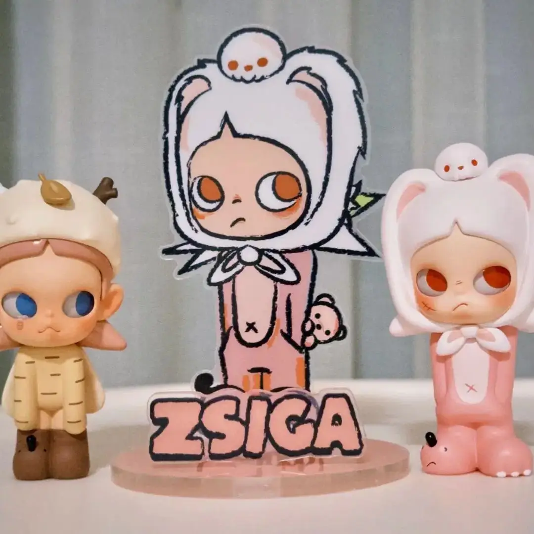 

POP MART Zsiga Walking Into the Forest Series Blind Box Toys Guess Bag Mystery Box Mistery Caixa Action Figure Surpresa Model