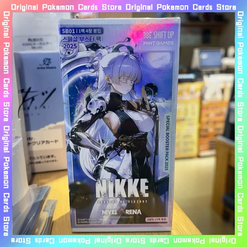 

Genuine Original Victory Nikke Original Box Cards Special Edition TCG1 Anime BT01 02 03 Korean Version Collectible Cards Gifts