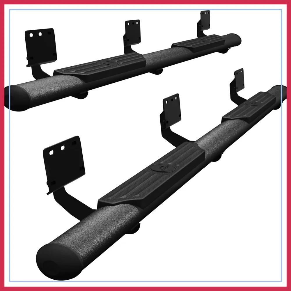 

3.5" Side Step Rails for 2019-2026 Dodge Ram 1500 Crew Cab New Body Style (Exclude 19-25 Classic)