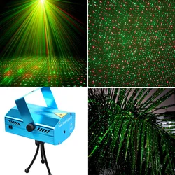 Fabriek Ce 150Mw Rg Mini Laser Verlichting Dj Disco Led Stage Party Light Sound Activated Rgb Led Projector Voor kerst Event Club