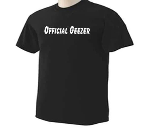 Official Geezer Aging Retire Birthday Retirement Old Man T Shirt