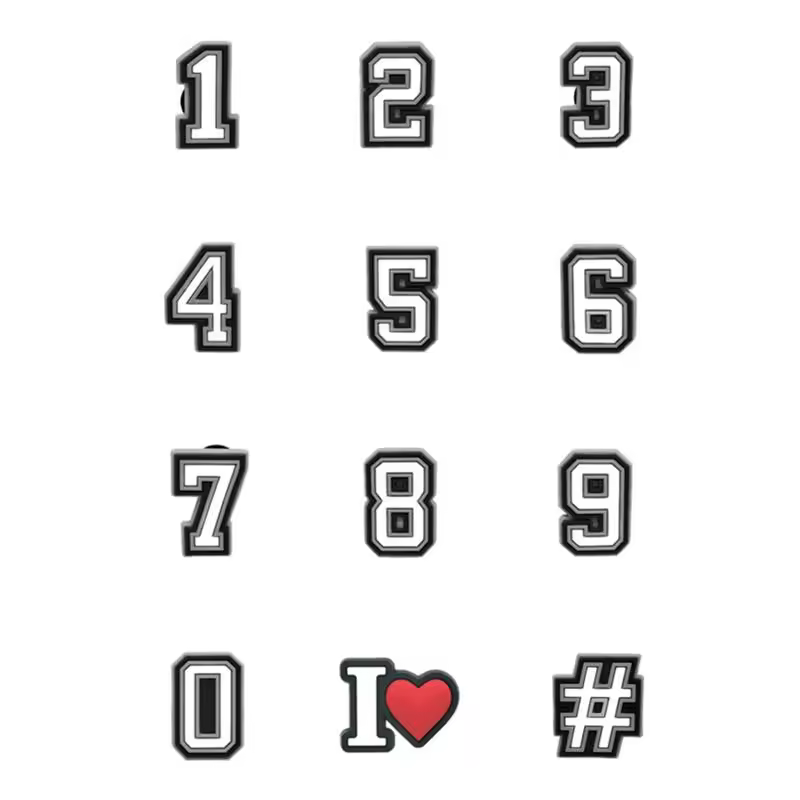 Letter Shoe Charms Decorations for Crocs 1pcs Alphabet Pins Boys Girls Kids Jeans Women Charm Xmas Gifts Favors Shoe Accessories - Image 19