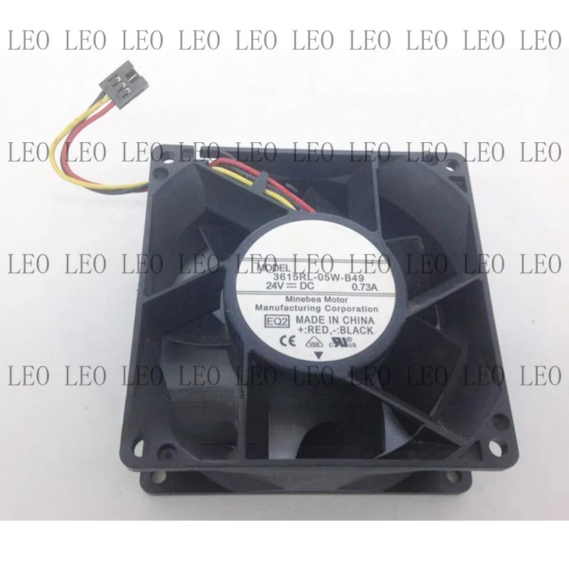 MY 1 of For NMB-MAT 3615RL-05W-B49 inverter cooling fan 24V 0.73A 3-wire 90x90x38MM