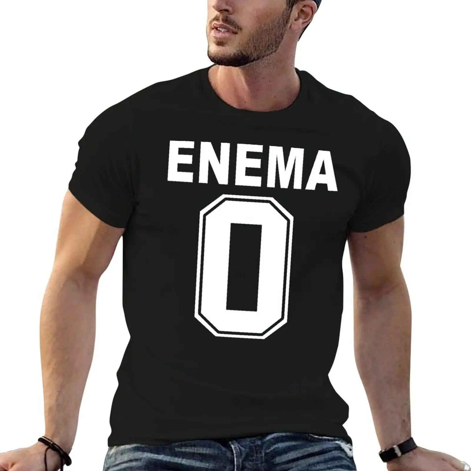 Enema 0 - Camiseta camiseta sublime ropa estética camiseta hombres