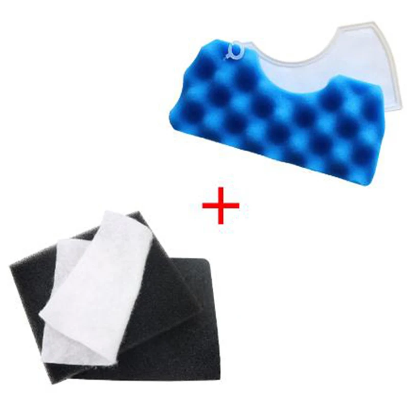 1 Set Blue Sponge Filter + 1 Set Dust Hepa Filter for SC43-47 SC4520 VC-9625