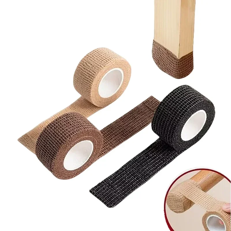 Non-Slip Noise-Reduce Leg Tape, Floor Protector, almofadas de móveis para pisos de madeira, Desk Socks