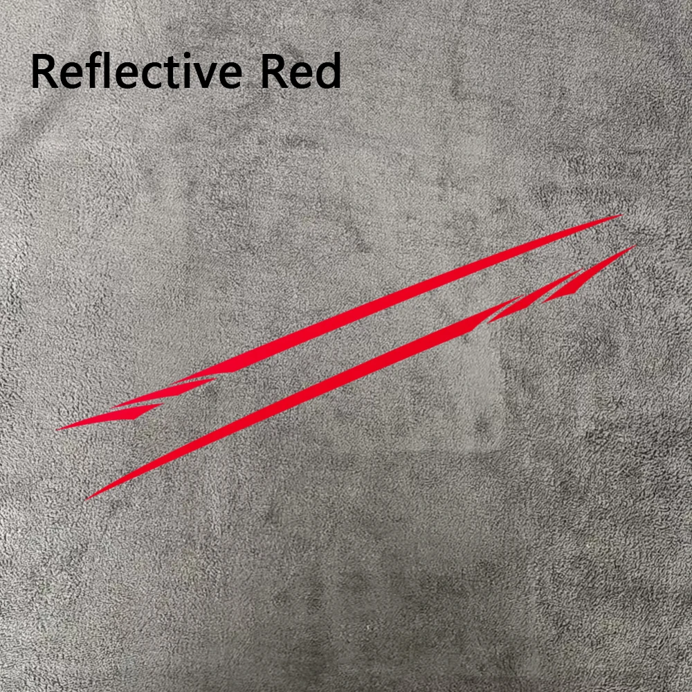 Motorrad-Vorderkotflügel-Aufkleber, universelle Aufkleber, reflektierende, wasserdichte Aufkleber für Yamaha R1 R3 Mt07 Mt09, Vinyl-Aufkleber-Zubehör