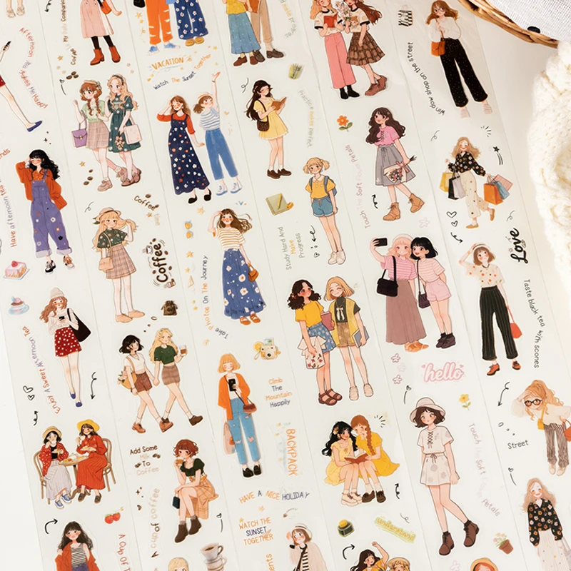 6-rolos-de-fita-washi-com-personagens-femininos-decoracao-suave-e-terapeutica-para-diarios-embalagens-de-presente-e-artesanato-versatil